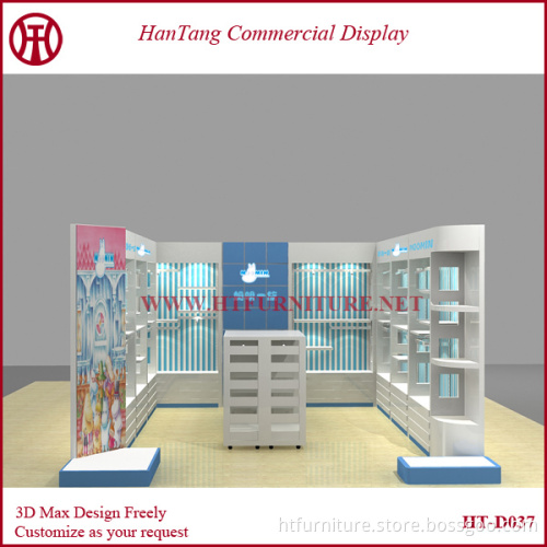 modern and fashion mall Clothes display stand for sale